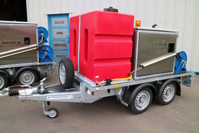 Trailer Mounted Eurojet Delta 2 Diesel Pressure Washers from Eurojet, Cork, Ireland