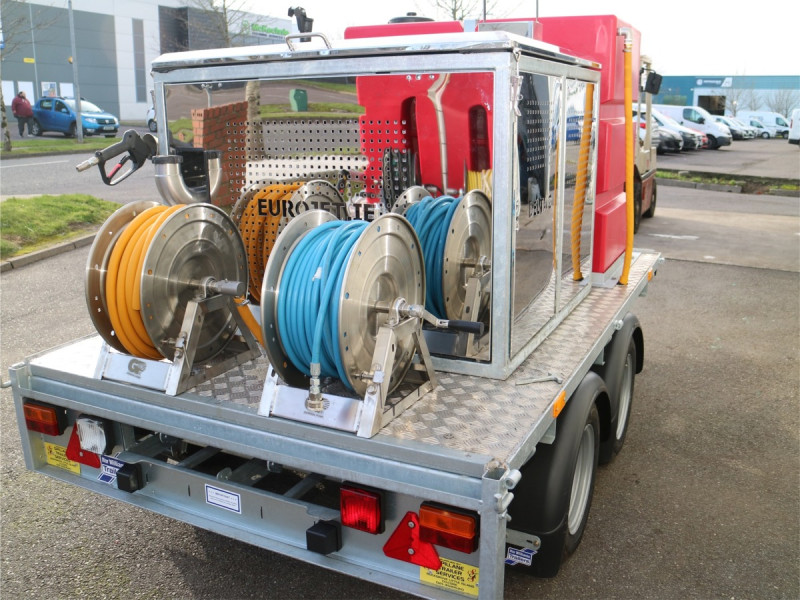Trailer mounted hot and cold power washers from Eurojet, Cork, Ireland